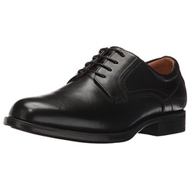 Florsheim Men's Medfield Plain Toe Oxford Dress Shoe, Black, 10
