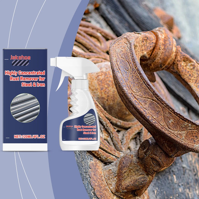 Jakehoe Household Metal Rust Remover Steel Bolt Screws Efficient Rust