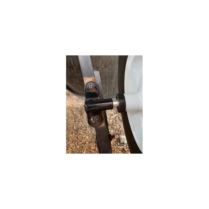 Corona 2506-89 - Axle & 2 Brackets - Heavy-Duty Steel
