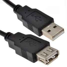DragonTrading 5 Metre USB 2.0 A Male to A Female Extension Lead for Printers, Scanners and Other USB Devices