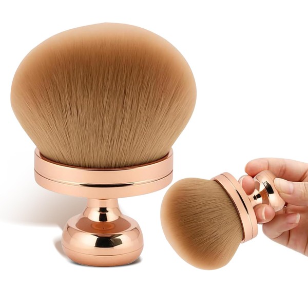 DHHYWWD Large Tanning Brush, Wide Kabuki Tan Brush for Face,