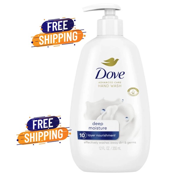 Dove Liquid Hand Wash Deep Moisture More Moisturizing than Leading