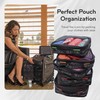 ZUCA Pro-Black Standard Packing Utility Pouch Set - Durable, Spacious