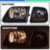 G-PLUS Headlights Assembly Fit For Ford F150 1997-2004/Ford F250 1997-1999/Ford