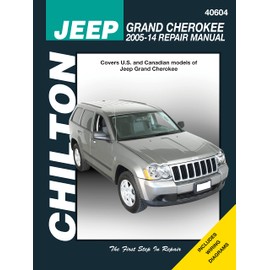 Jeep Grand Cherokee, '05-'14: Does not include information specific to diesel engine models (Chilton Automotive)