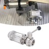 Sanitary Butterfly Clamp Valve with Silicone Washer Stainless Steel Clamp