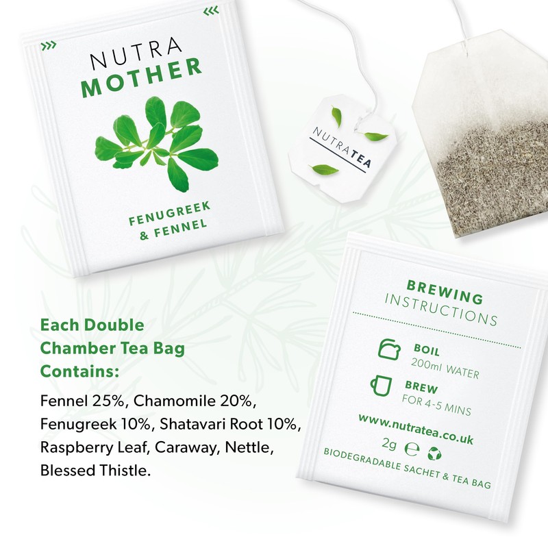 NUTRAMOTHER - Breastfeeding Tea | Lactation Tea | Nursing Tea