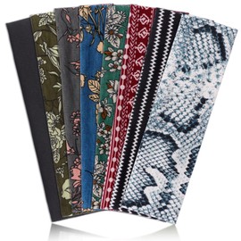 DRESHOW 6cm Wide Headband for Women Men Stretchy Head Band Gym Exercise Yoga Headbands for Women's Hair, Breathable Hair Band for Sweat-Wicking