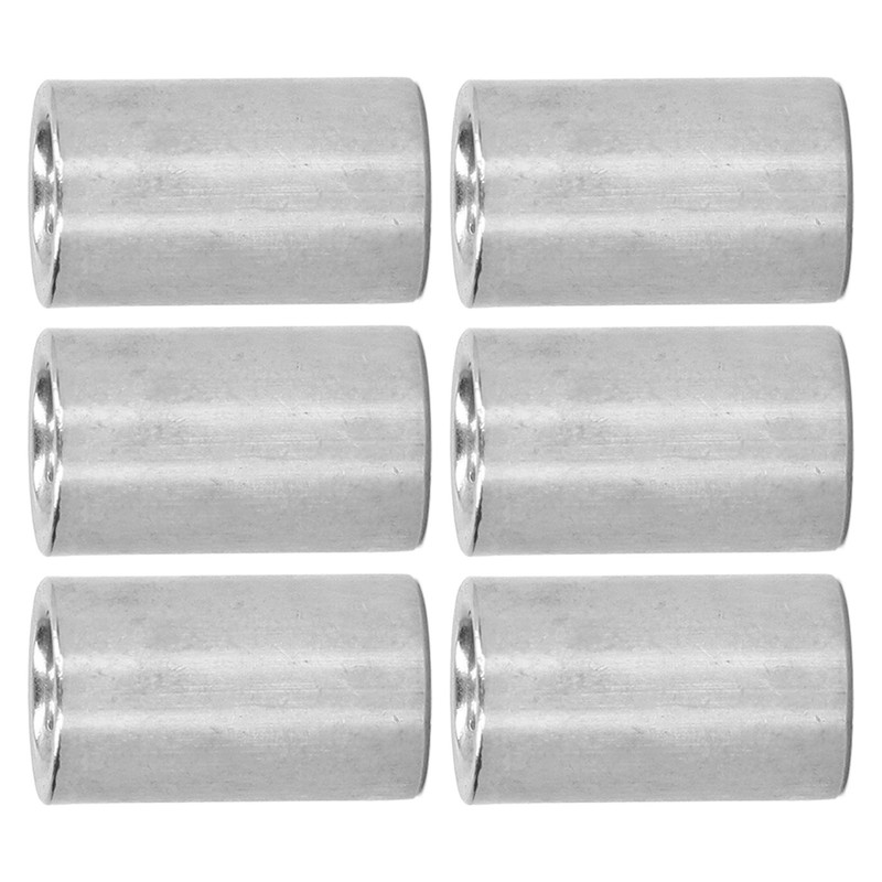 20Pcs Coupling Nut Stainless Steel M8 Round Rod Connector Nut
