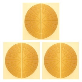 HARFINGTON 3 Pairs Sole Protector for Sneakers Non Slip Pad Heel Plates Repair for Men and Women, Yellow