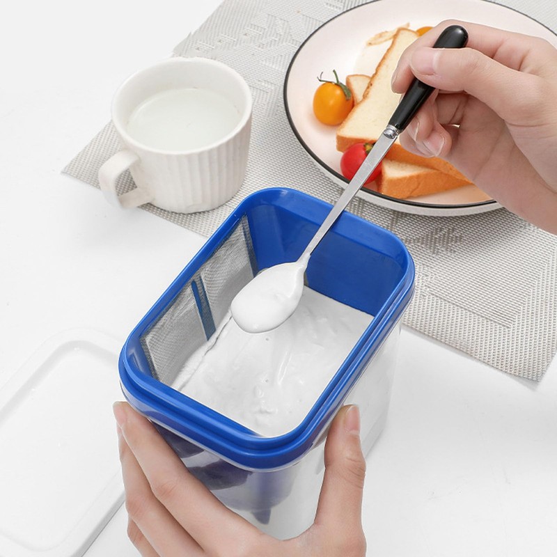 QANYEGN Yogurt Strainer, Yogurt Drainer, Stainless Steel Large Capacity Whey