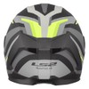 LS2, Integral Motorcycle Helmet RAPID III HYPER Black HV Yellow,