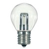 Satco S9167 LED S11 Clear 2700K Intermediate Base Light Bulb,