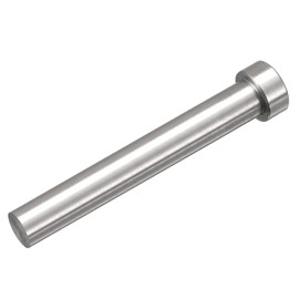 sourcing map Straight Ejector Pins, 12mm (15/32") Dia. 65Mn Steel Round Tip Punch 100mm (4") Long for Mechanical Maintenance