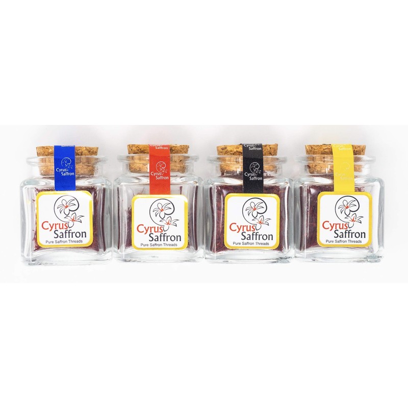 Cyrus Saffron Powder, 100% Pure 22 Karat Saffron Powdered Sargol