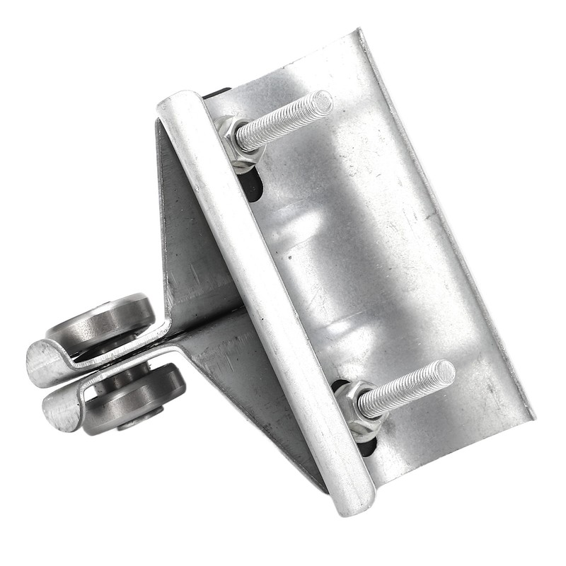 Stainless Steel Track Roller Wheel Trolley 24mm Pulley Diameter Cable