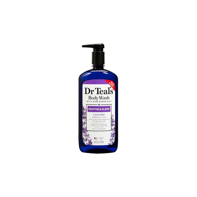 Dr Teal's Pure Epsom Salt Body Wash Chupante e Hidratante