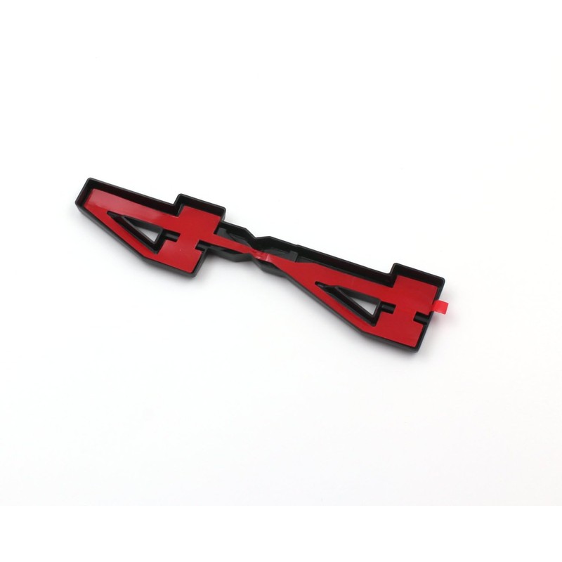 Xpipnns Matte Blackout 4X4 Emblem Overlay Badge Compatible with 2022-2024