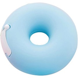 Blue Tape Dispenser with Tape Heart Shape Tape Organizer-Invisible Tape Cutter Portable Roll Tape Holder for School Office Tape Dispensers