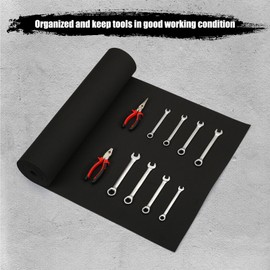 FS TOOL Professional Tool Box Liner and Drawer Liner 24 inch x24 feet  Non-Slip,Easy Cut