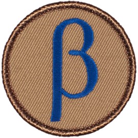 Great Boy Scout Patrol Patch - Beta Patrol (#561)
