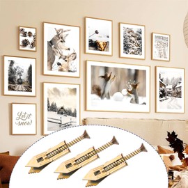 HINZIC 80 Pcs Self-Drilling Anchor Screws, Zinc Plated Steel Drywall Anchors, Heavy Duty Metal Expansion Bolt, No Drill or Holes, for TV, Shelf Straps, Gypsum Boards, Cabinets