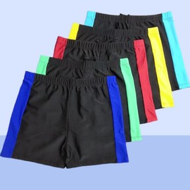 a608 Men's Plus Size Loose & Comfortable Swim Trunks - Factory Supply XXL (Up to 110kg) Up To)/Blue 10ea