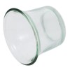 Levemolo Practical Glass Bird Feeder Cup Craftsmanship for Balcony or