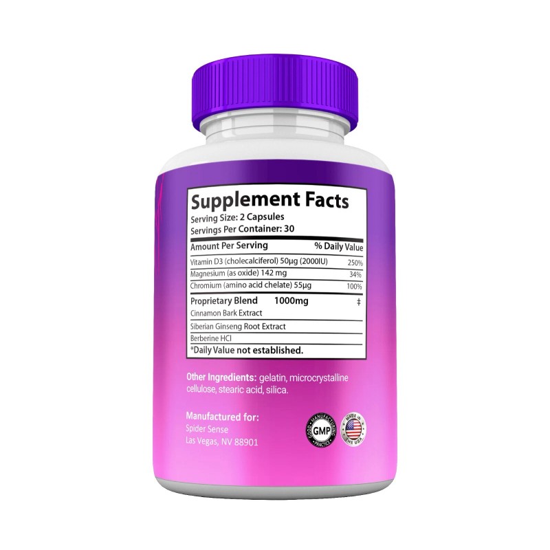 SpiderSense Capsules, Max Strength, Spider Sense Supplemement (1 Pack)