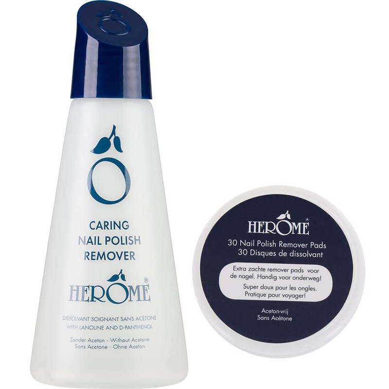 Herome Combi-Pack Nail Polish Remover Acetone-Free (Nail Polish Remover) 120