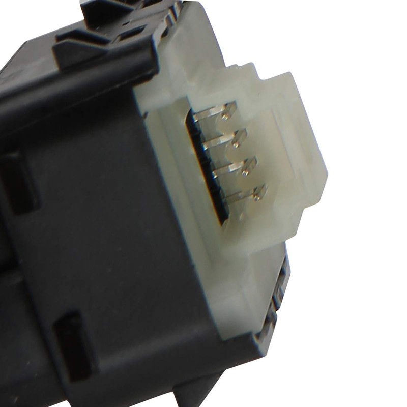 Window Regulator Switch Black with 1 Button Front Right Rear