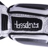 Harssidanzar Carbon Fiber Leather Motorcycle Gloves KM045UK White Black XXL