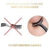 False Eyelash Clip Tweezers Beauty Tool Remover Nipper Extension Applicator
