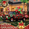 Suncalla 47 Pcs Christmas Golf Cart Decoration Kit for Parade