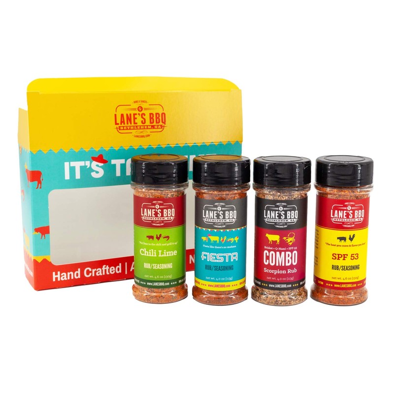 Lane's It's Taco Time Gift Set | 4 Rubs |