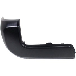 Fitrite AutoParts New Rear Left Driver Side Bumper End For 2016-2023 Toyota Tacoma, Cap, Black, Without Park Assist Sensor Holes, Except Limited/TRD Pro Models TO1104133 5215604010