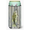 Caroline's Treasures 8493TBC Fish Bass Small Mouth Tall Boy Hugger