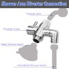 Shower Arm Diverter Valve Brass G1/2 3 Way Universal Bathroom