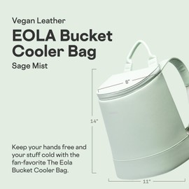 Corkcicle EOLA Cooler Backpack - Waterproof - Food Safe - Keep Drinks Ice Cold - Sage Mist
