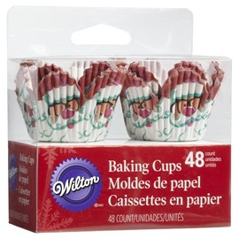 Wilton Weihnachten Santa Mini Petal Cup Set
