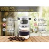 Vietnamese coffee maker filter set, French press style pour-over coffee