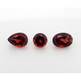 Myhealingworld AAA quality calibrated Mix Shape and Size Box Brilliant Cut Loose gemstone Crystals Chakra Healing for making jewelry Mix Color Box Pack of 3 stone, BOX 4–Oval 5X7=1 Pcs, Pear 5X7=1 Pcs