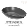 OGGI Spooner Ceramic Spoon Rest- Spoon Rest for Stove Top,