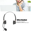 Binaural Headset Aluminum Shell Telephone Headset with Microphone and Audio