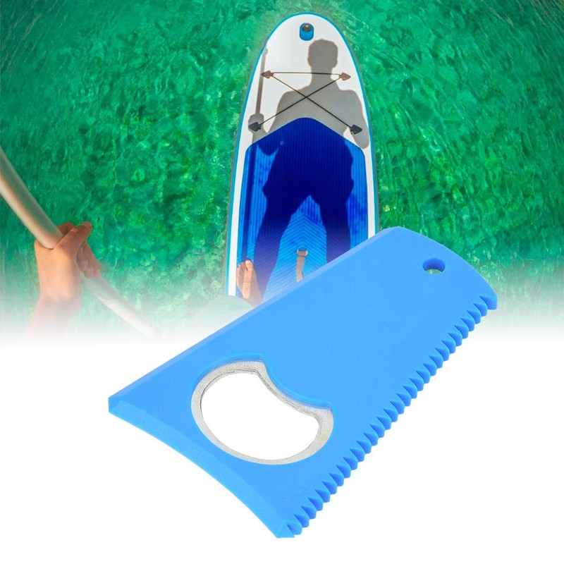 Surfboard Wax Comb, Premium Surfboard Wax Scraper Edge Portable Board