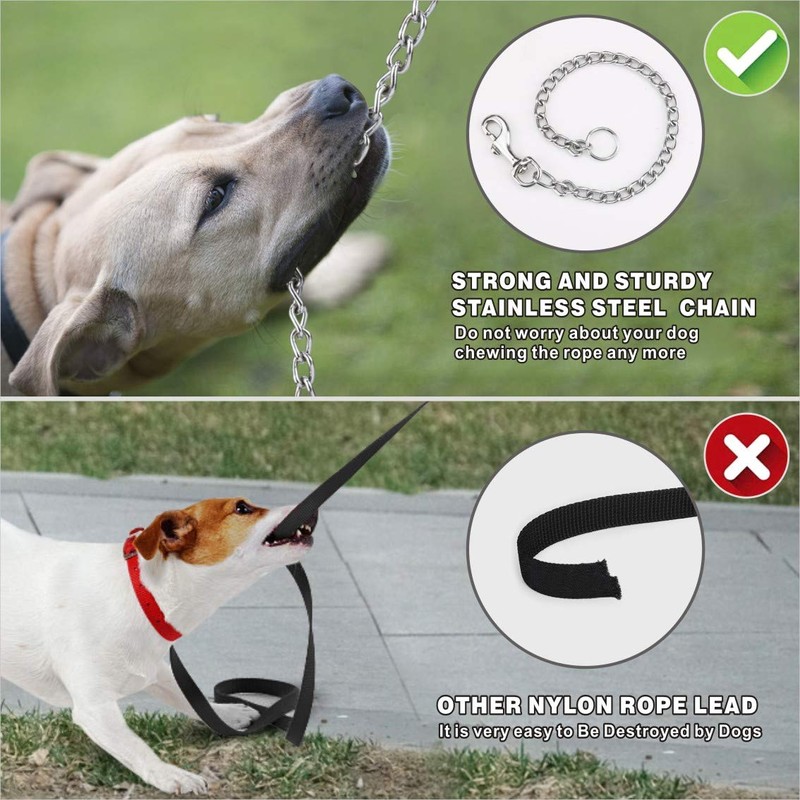Idepet Heavy Duty Retractable Dog Leash for Small and Medium