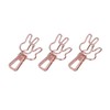 100Pcs Bunny Binder Clips Hollow Out Cute Strong Clamping Durable