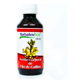 Aceite Corporal Con Extracto De Hierba Ojo De Gallina 125 Ml