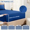 Comfortz Bedding Fitted Sheet - Deep Pocket Soft Brushed Microfiber