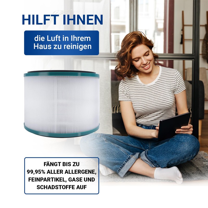 VIOKS 2 x Air Purifier HEPA Filter Replacement for Dysоn